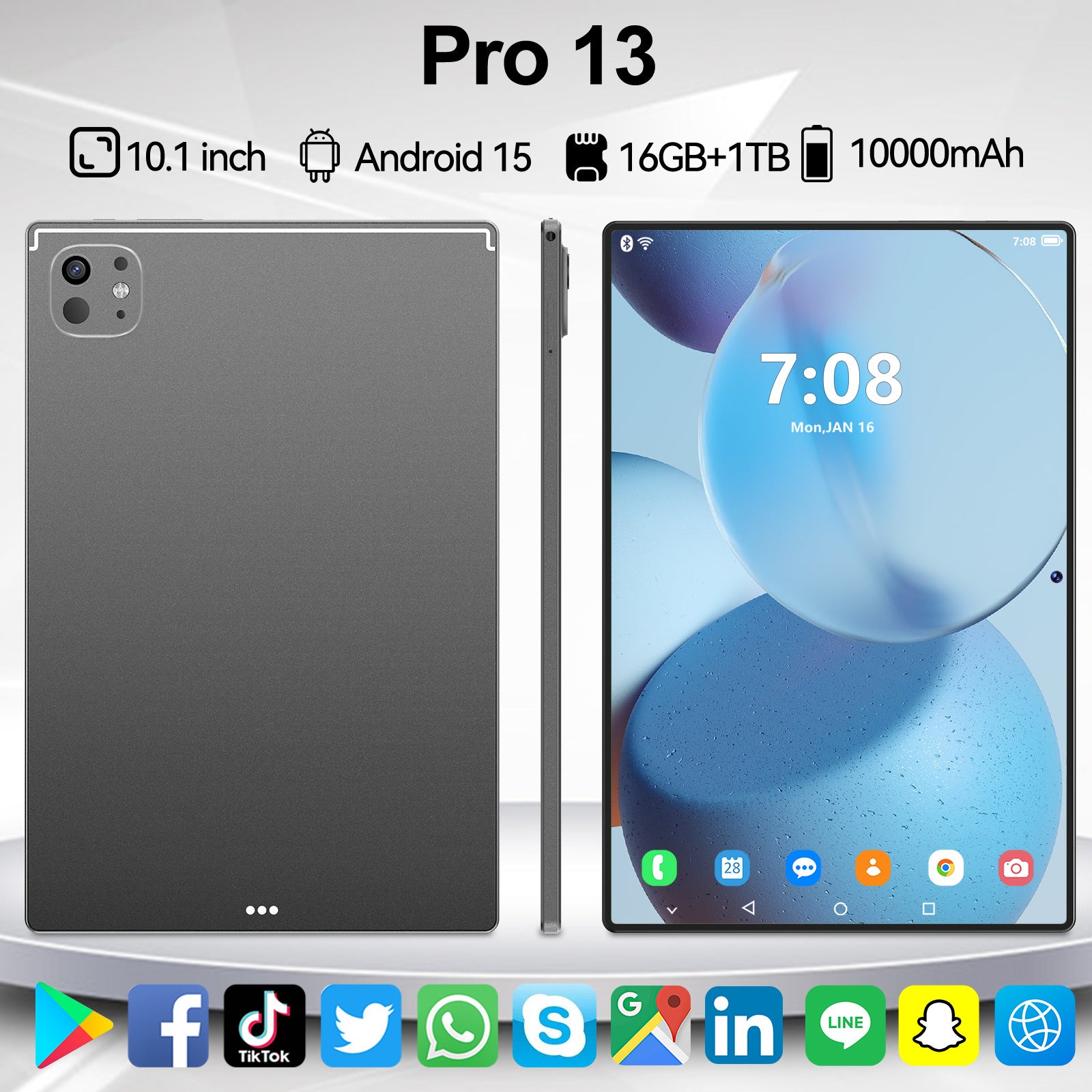 Pro13Tablet Pc5G Plug-in Card Full Netcom Google Store APP Download Video Call Photo Learning Machine