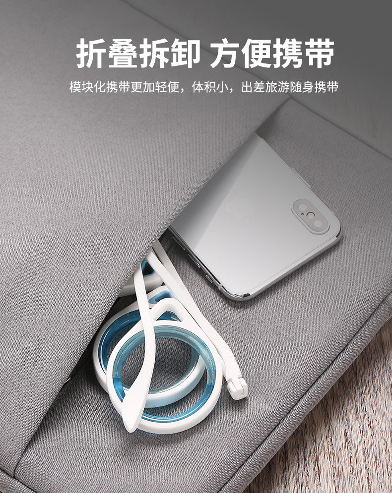 Same Style Technology Anti-Dizziness Boat Airplane Lens-Free Portable Folding Children Adult Liquid Glasses Goggles