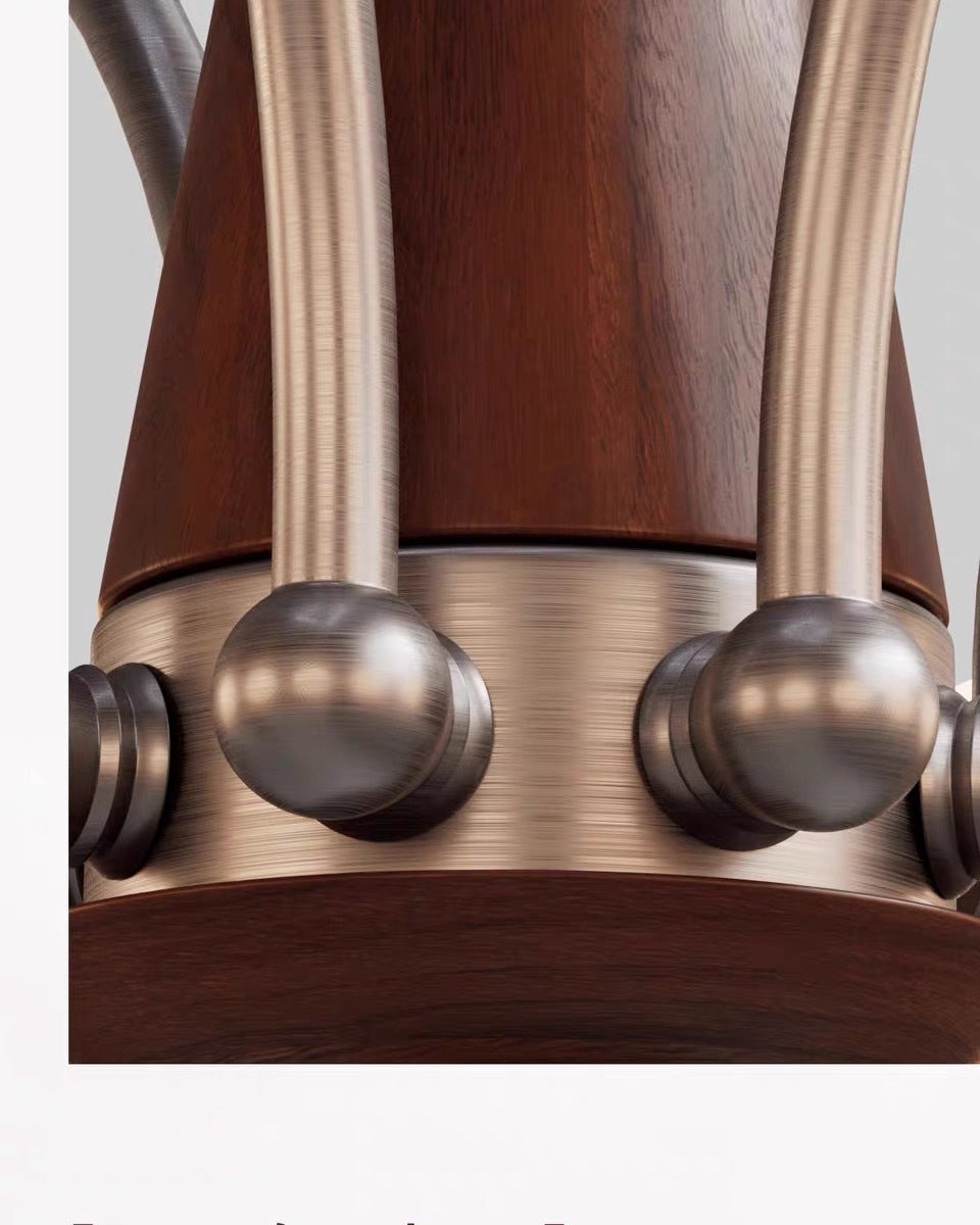 Vintage Retro Solid Wood Living Room Designer Persimmon Pendant Light Vintage French Cream Style Bedroom Living Room Dining Room Light