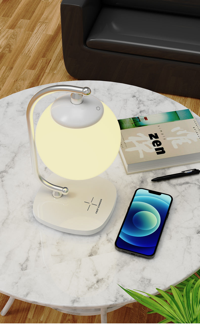 Moon15w Radio Outdoor Camping Atmosphere Lamp Bedroom Table Lamp Bedside High-end Eye Protection Night Light