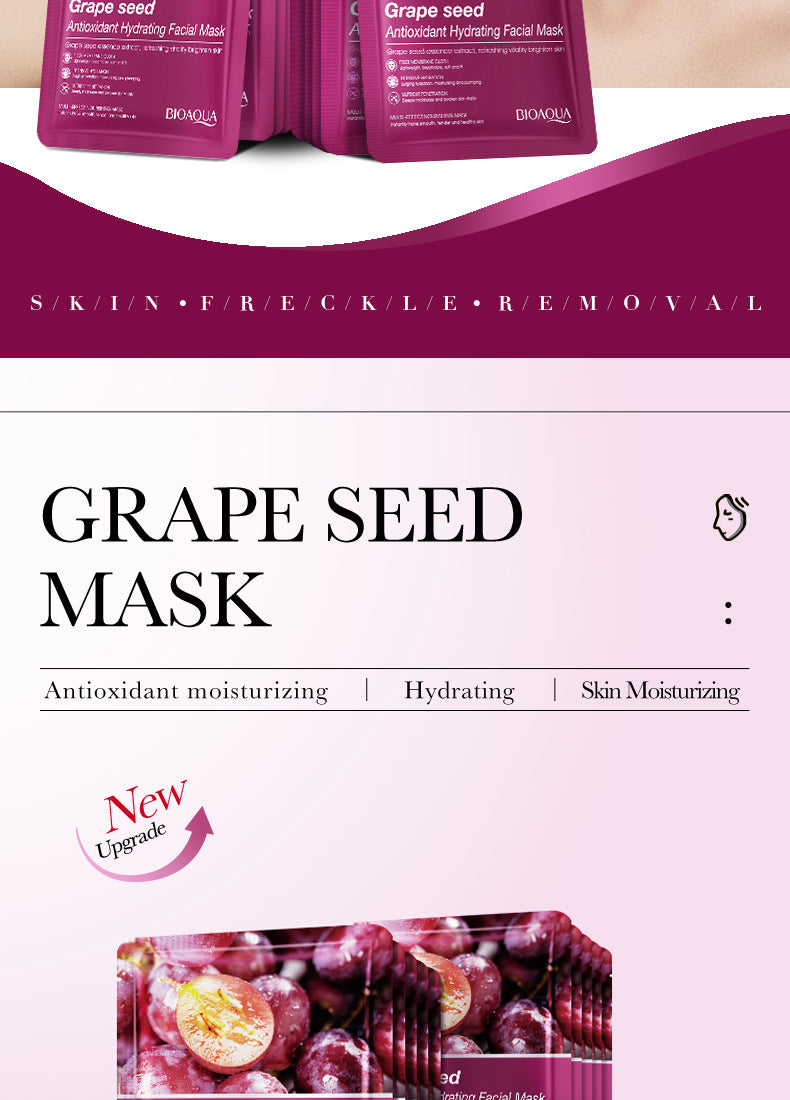 Full English Mask BIOAOUA White Truffle Moisturizing Caviar Nourishing Resurrection Grass Hydrating  Wholesale