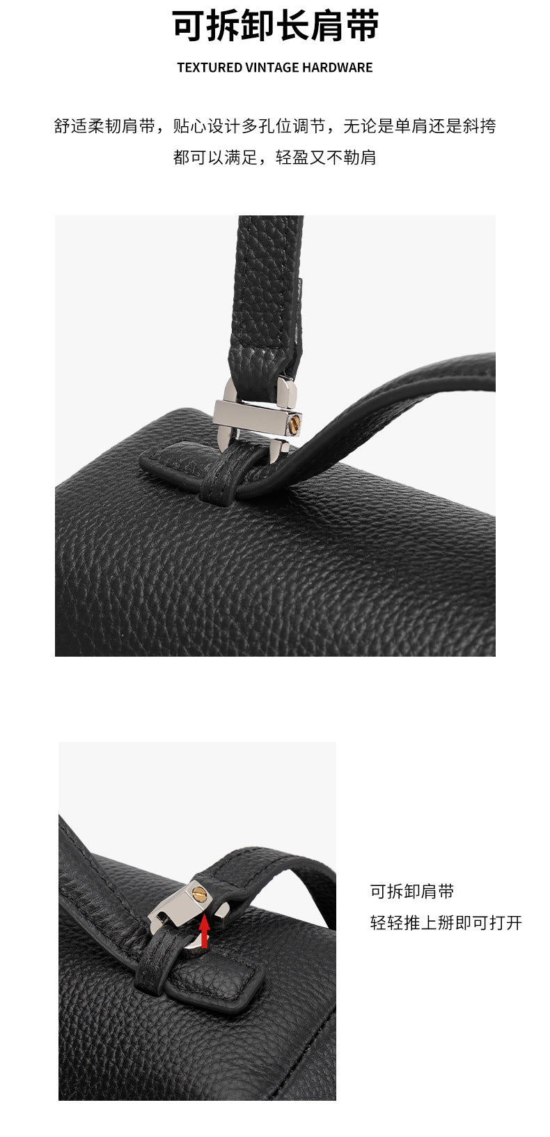 Korean Style Lunch Box Bag Insulated Bag ins Wind Backpack Women's Soft Leather Large Capacity High-end Simple College Style Backpack