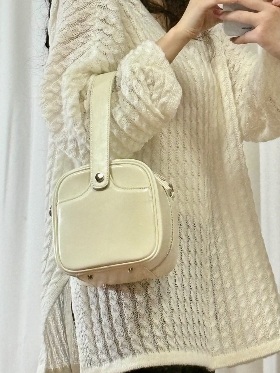 New Niche Versatile Handbag Korean Fashion Women's Bag High-Quality Texture Versatile Crossbody Small Square Bag