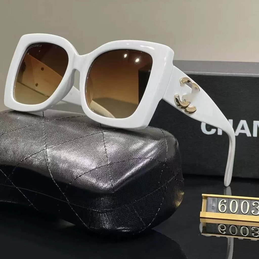 Xiaoxiangjia Large Frame Fashion European and American Trend Sunglasses Unisex Rectangular Retro Style sunglasses