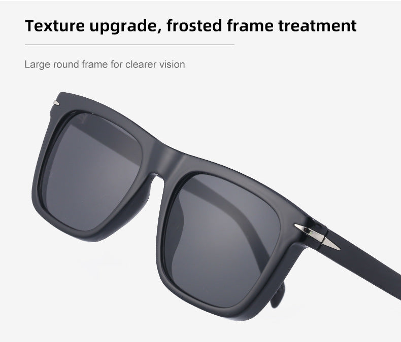Square Frame Sunglasses for Women High-End European and American Style Internet Celebrity Same Style Mountaineering Sunglasses for Men Trendy shades Wholesale Eyewear