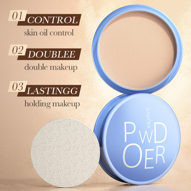 Full English Makeup SADOER Velvet Flawless Powder Brightening Skin Tone Lightweight Contour Concealer Cushion  Wholesale
