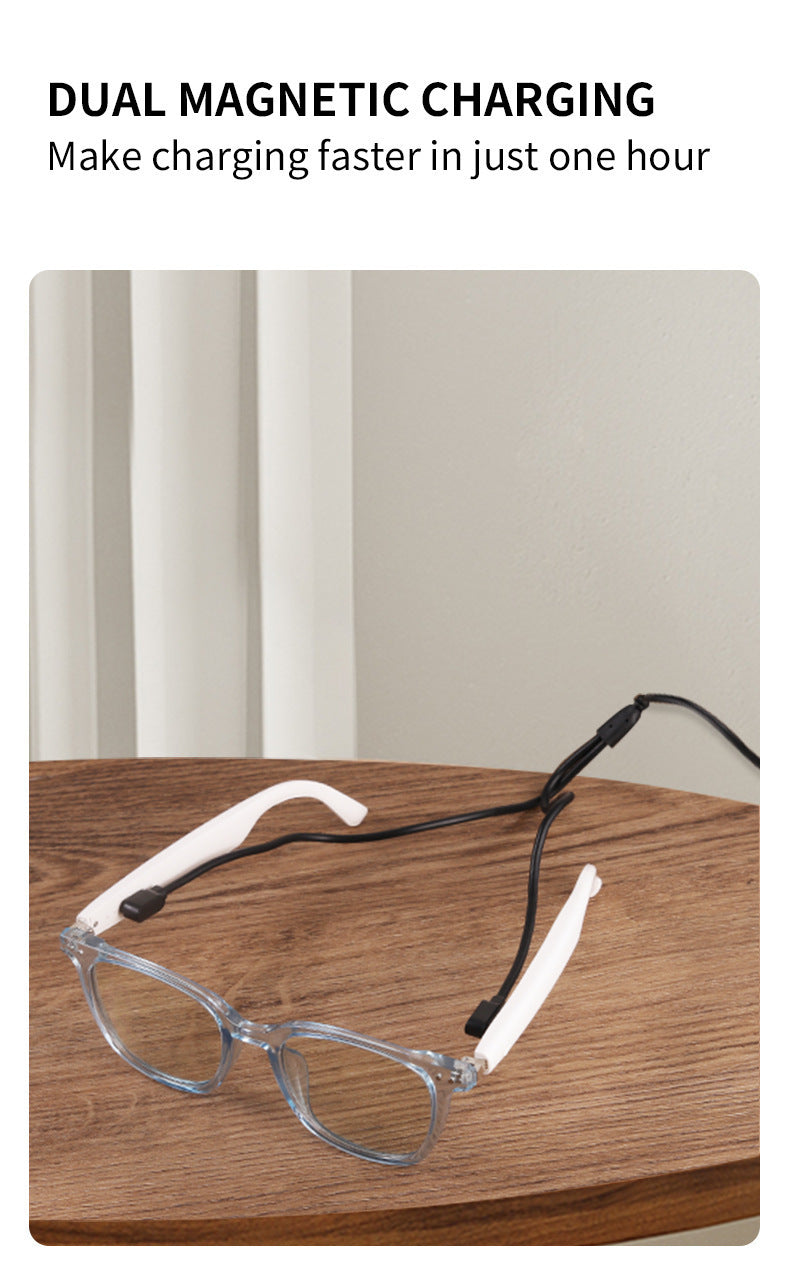 Non-Bone Conduction Bluetooth Glasses Open-Fit Smart Sunglasses Travel Driving Call Hands-Free Sun Protection Sunglasses