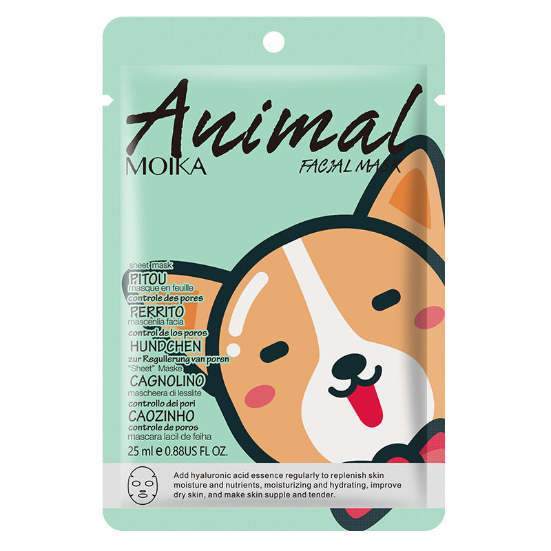 Cartoon Animal Mask Wholesale Full Single Piece Pack Firming Hydrating Moisturizing Brightening