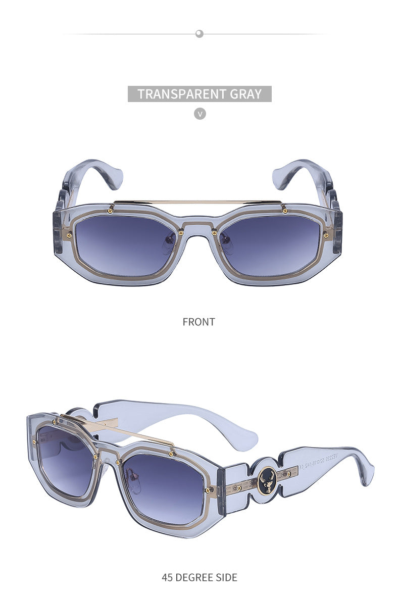 European and American Small Frame Sunglasses for Women UV Protection European and American Internet Celebrity Sunglasses for Women INS Wholesale