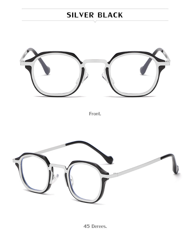 New Fashion Small Frame Sunglasses for Men, European and American Classic Retro Sunglasses, Steampunk Trendy High-End Glasses for Women