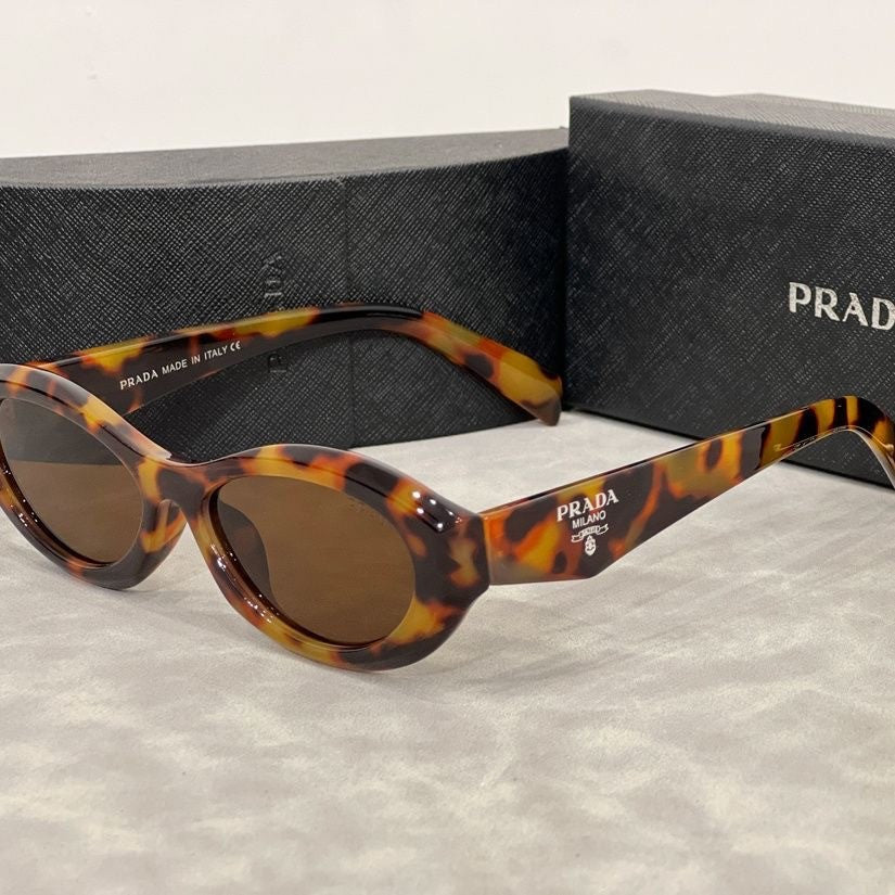 P Home25New26z Sunglasses Plate Men and Women Sunglasses High Sense Cat Eye retro Sunglasses UV Protection