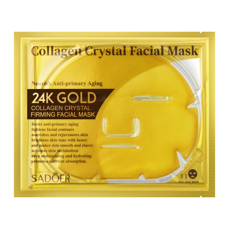 24k Gold Collagen Mask60gSADOER Crystal Hydrating Moisturizing Mask Cross-Border Wholesale