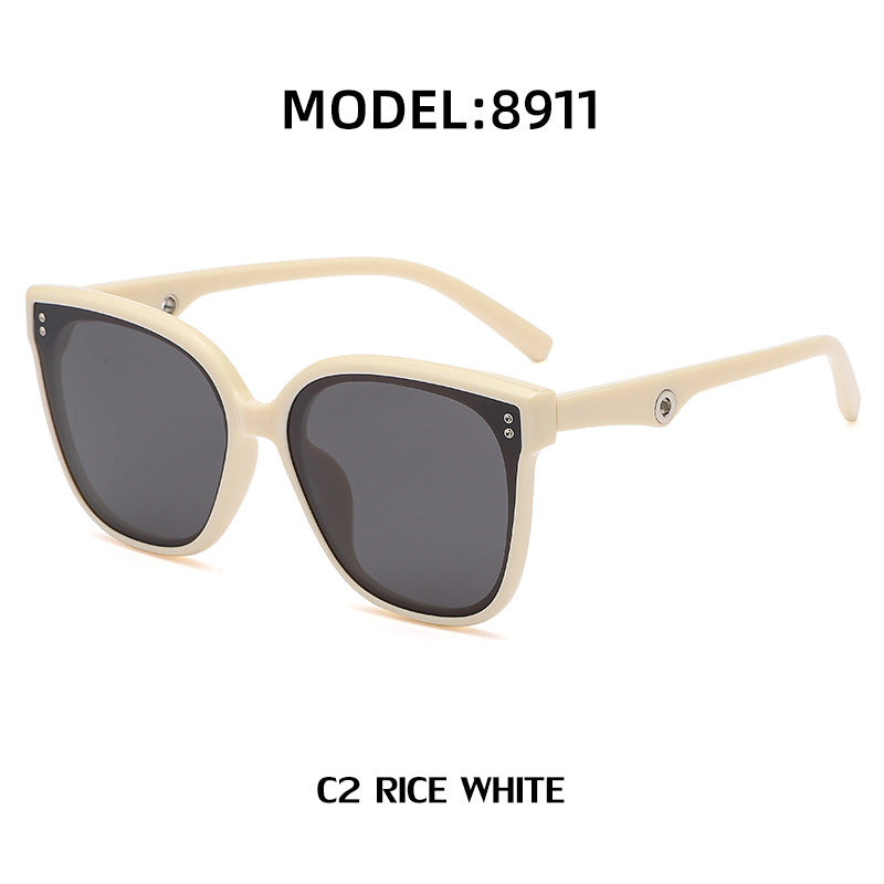 gm Same Style Korean Fashion TR90Polarized Sunglasses for Men and Women Anti-glare Square Frame Sunglasses Wholesale