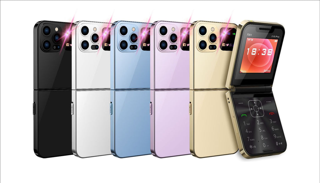 Mobile Phone i15 pro Dual SIM Non-Smartphone Flip Phone Button Elderly Phone2G Mobile Phone