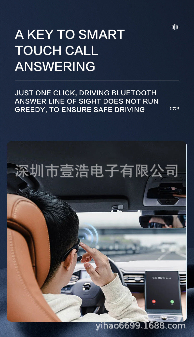 New M9pro Smart Bluetooth Glasses ai Translation Sports Cycling Fishing Polarized Multifunctional Glasses