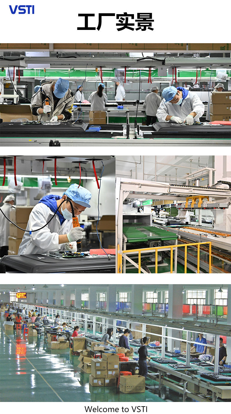 Guangzhou Home Appliance Export Factory Export Version TV55Inch LCD TV QLED Screen Android Smart TV