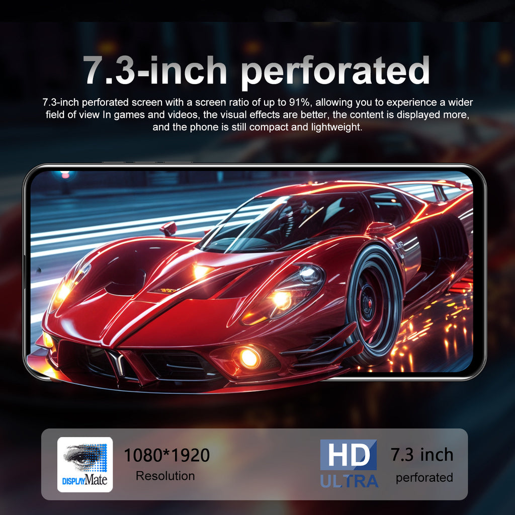 Hot-Selling Smartphones S25U Factory in stock7.3Inch16G+1T Android All-in-One Device