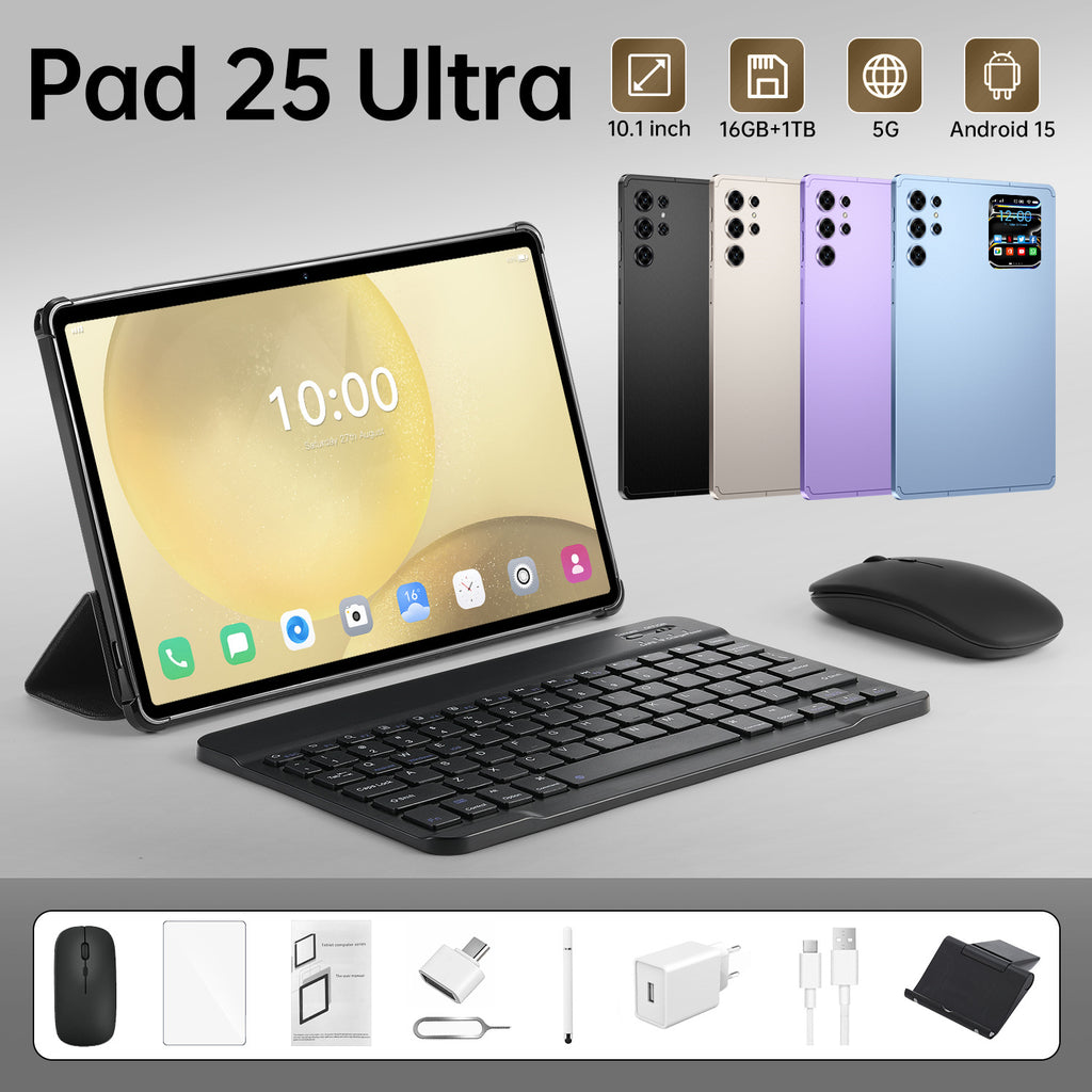 Hot Sale Pad 25 Ultra Android Tablet16+1TB Large Screen Eye Protection Computer Manufacturer Wholesale