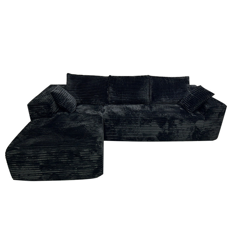 Amazon Hot Sale Fabric Sofa Full Sponge Roll Wrapped Sofa L Free Combination Lazy Shipping and tax not included