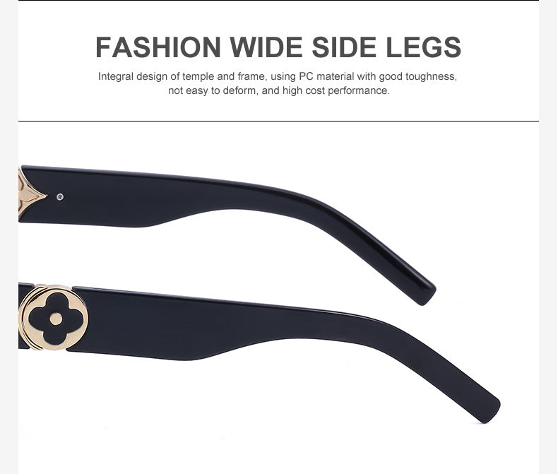 20252024 New Rich Man Sunglasses Men Trendy High-end Square Frame Sunglasses Men Glasses sunglass