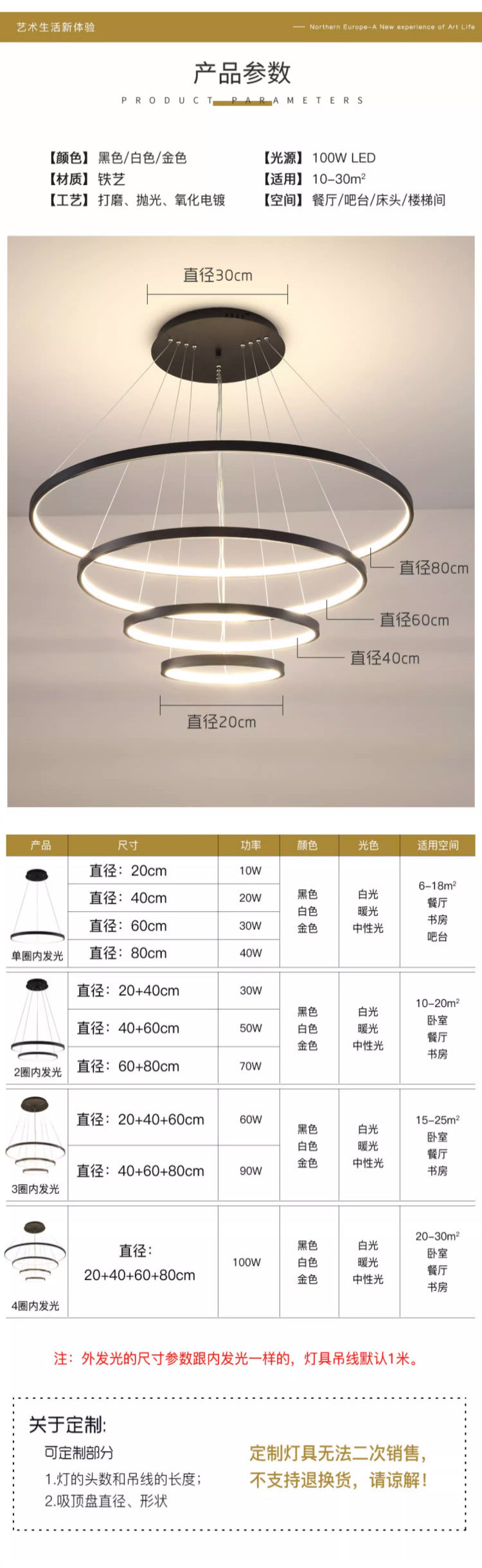 Zhongshan Lighting Wholesale LED Ceiling Lamp Bedroom Dining Room Lamp Minimalist Modern Creative Lighting Nordic Bar Pendant Light