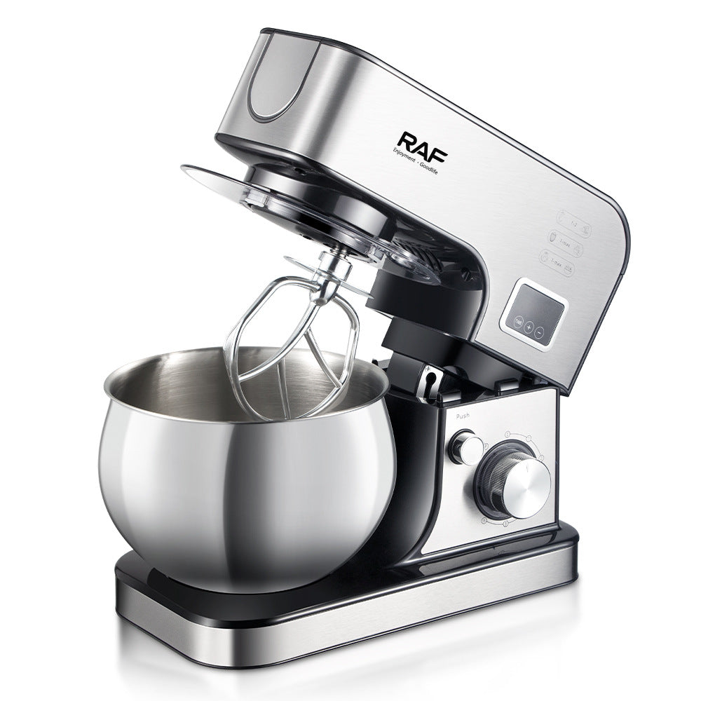 RAF European Standard Chef Machine Dough Mixer Fully Automatic Household Small Multi-Functional Egg Beater Liquid Dough Creamer
