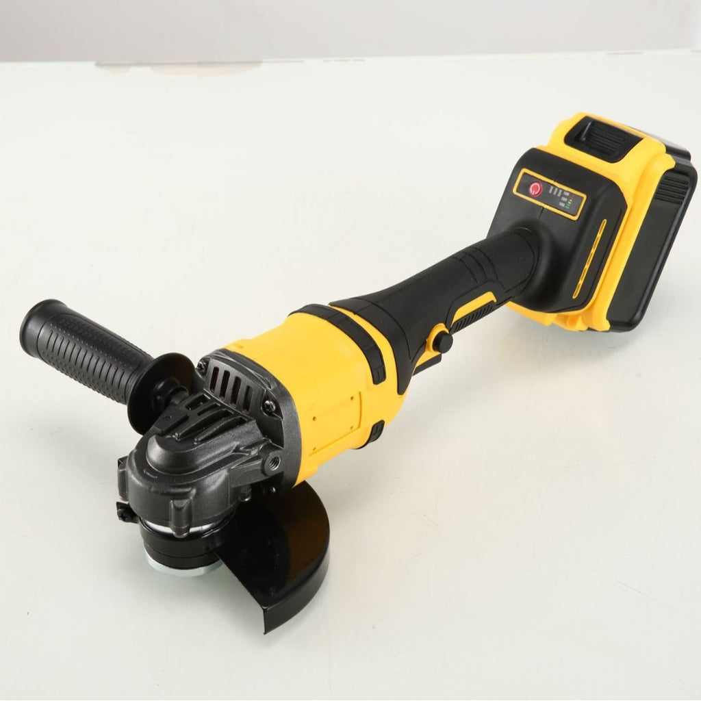 Multifunctional lithium battery tool two-piece set21V Brushless Angle Grinder Rechargeable Electric Impact Hand Drill