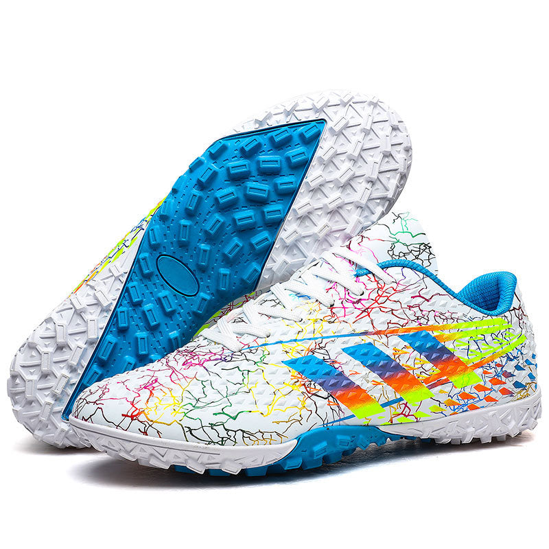 New professional football shoes for men and women AG Spike TF Broken Nail Youth Student Grassland Competition Training Shoes