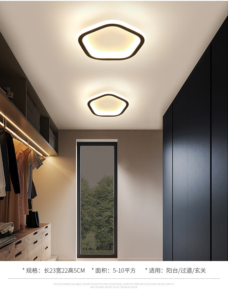 过道灯 入口走廊灯 铁艺楼梯灯 衣帽间LED吸顶灯 阳台灯 中山照明灯具