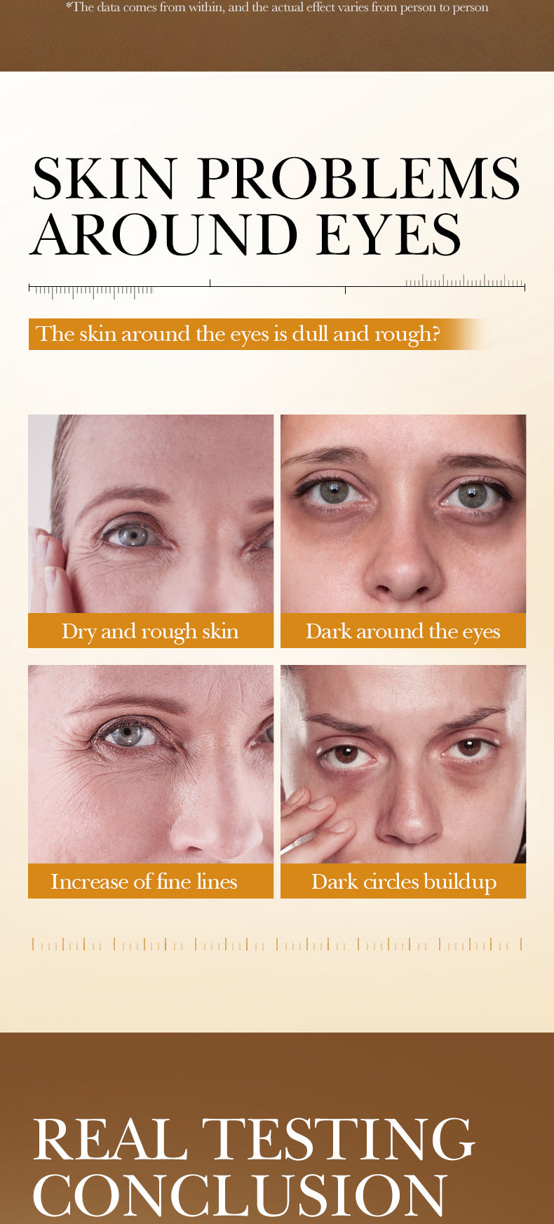 BIOAOUA Turmeric Antioxidant Soothing Eye Cream Brightening, moisturizing and moisturizing eye cream  foreign trade wholesale