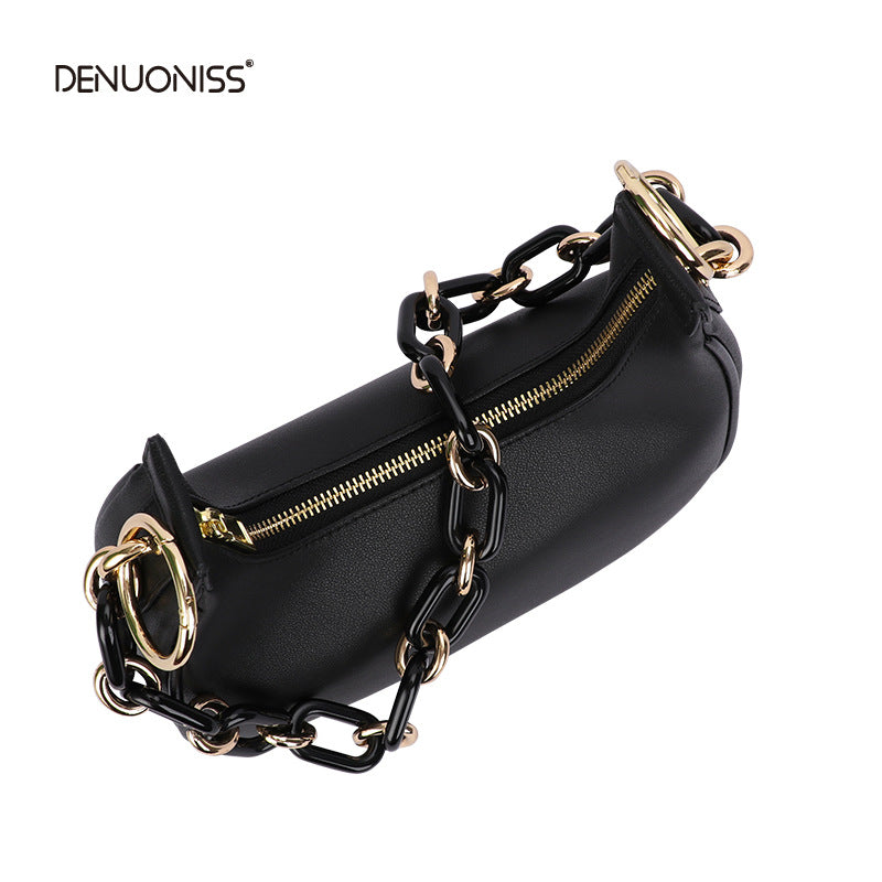 New Stylish Versatile Niche Crescent Handbag Personality Chain Underarm Bag Simple Fashion Single Shoulder Women's Bag
