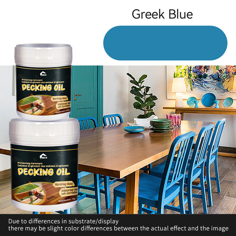 baolisi Water-based Wood Wax Oil Indoor Tables and Chairs Doors and Windows Furniture Renovation Color Change Transparent Wood Latex Paint Coating