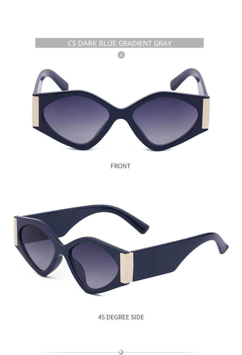 European and American style sunglasses for women trendy high-end feel ins Trendy Fashion Sunglasses for Women Wholesale sunglasses