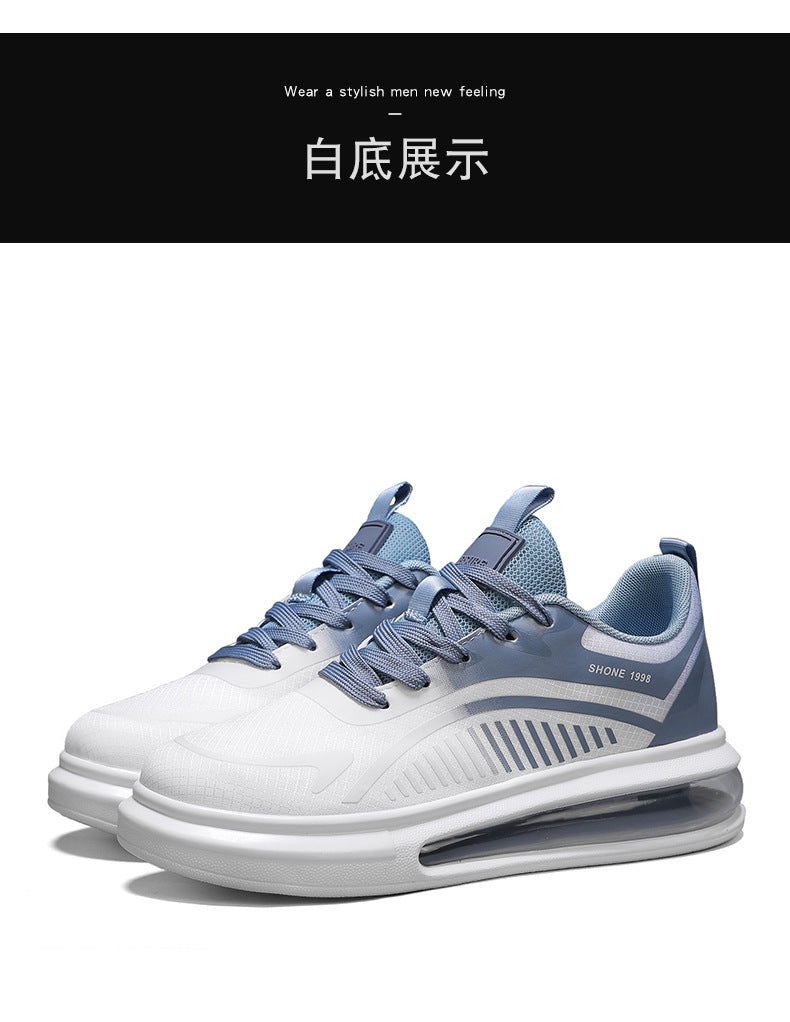 plus Size2025Spring New Comfortable Sports Shoes Casual Running Shoes Cushioned Lightweight Breathable Shock Absorption Trendy Shoes