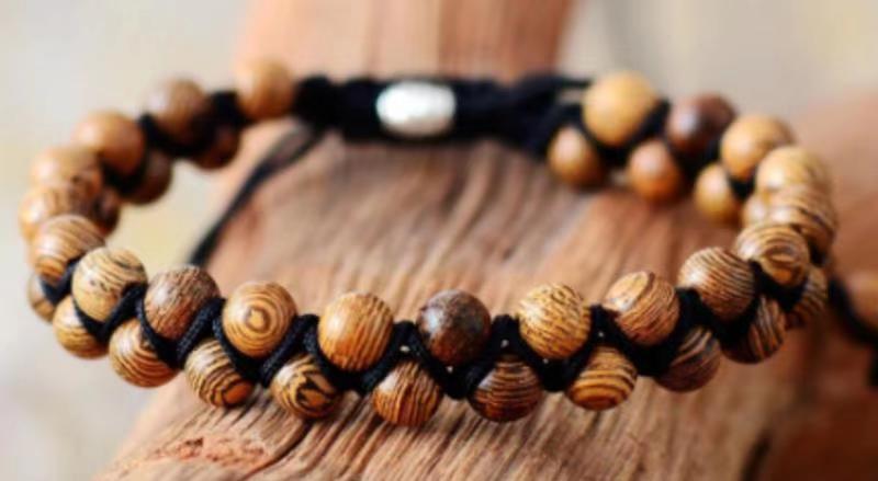 Tiger Eye Elastic Bracelet Adjustable Colorful Beaded Handmade Wrapped Bracelet Volcanic Double Row Woven Bracelet