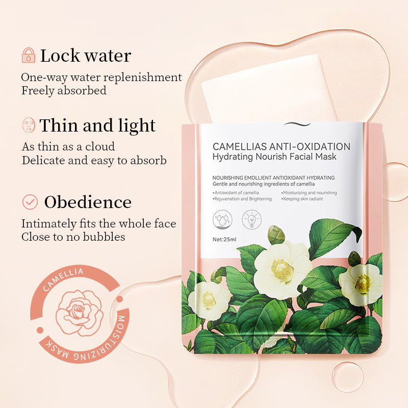 Camellia Mask BIOAOUA Hydrating Moisturizing Tablets Cross-Border Wholesale Manufacturer
