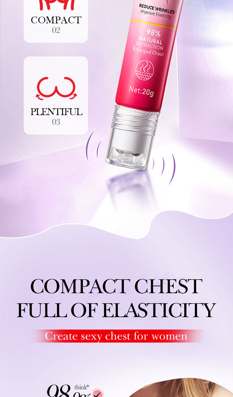 Full English Roll-on Cream20g SADOER Breast Firming and Plumping Massage Care Beauty Cream  Wholesale