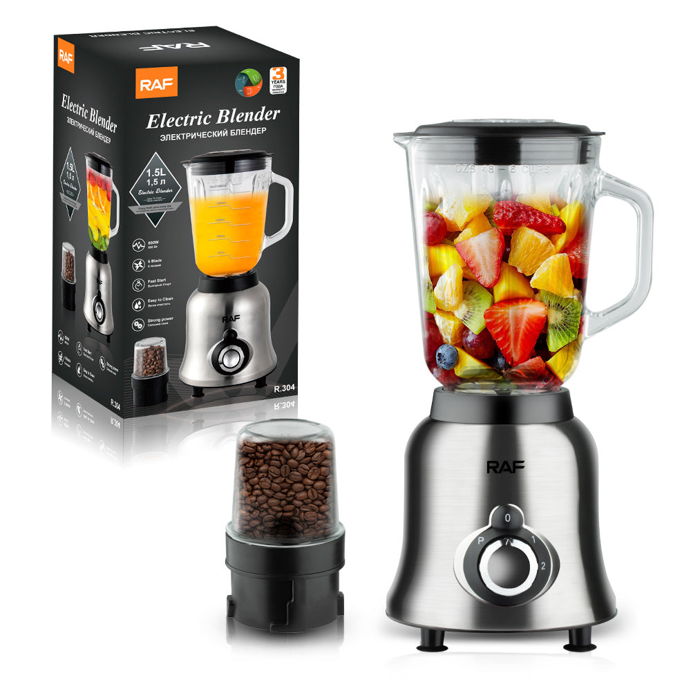 RAF European Standard Blender for Baby Food, Soy Milk, and Fruit Juice and Ice Blender Multi-Functional Food Processor