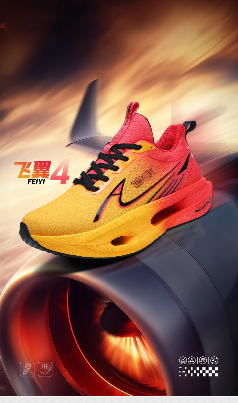 Summer New High Elastic Cushioning Youth Couple Sports Shoes Breathable Running Shoes Casual Men's Shoes