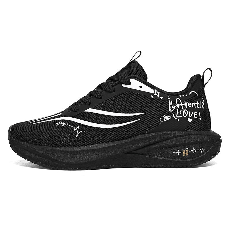 Autumn Winter New Style Feidian Carbon Plate Cushioning Rebound Sports Shoes Casual Fashion Men's Shoes Couple Breathable Comfortable Running Shoes