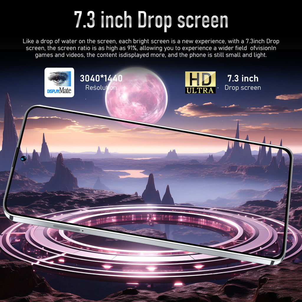 Brand new phone Pova5Pro Super Large Screen16+1T Android Smartphone Source Factory Price