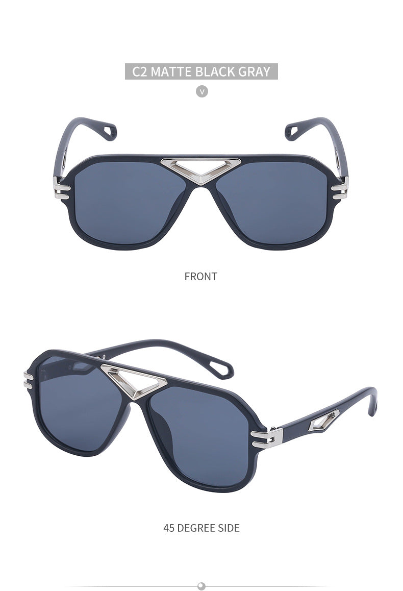 European and American Retro Steampunk Sunglasses for Men High-End Sunglasses Men's Trendy Glasses Wholesale shades