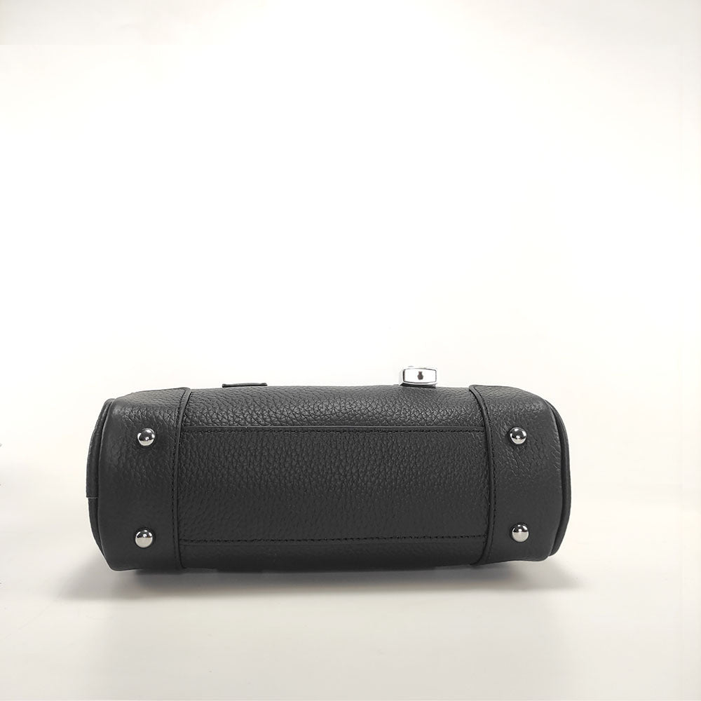 Niche Genuine Leather Women's Boston Handbag2025New Simple Fresh Pillow Bag Versatile Shoulder Crossbody Bag