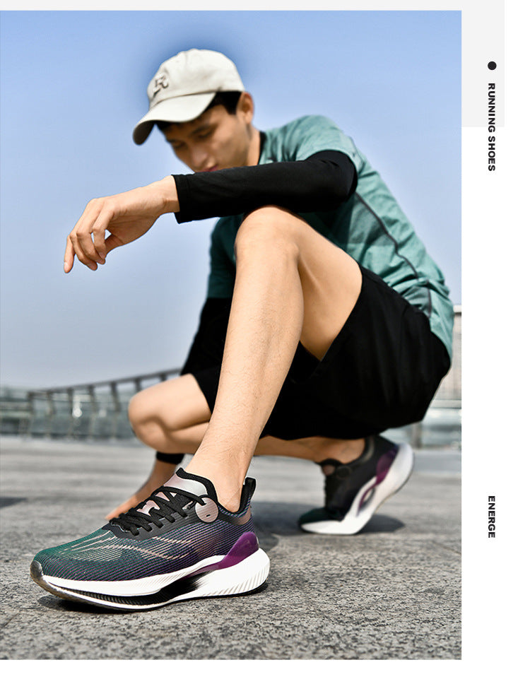 Sports Shoes2025Summer new men's shoes breathable mesh shoes soft sole lightweight running shoes shock-absorbing sports shoes