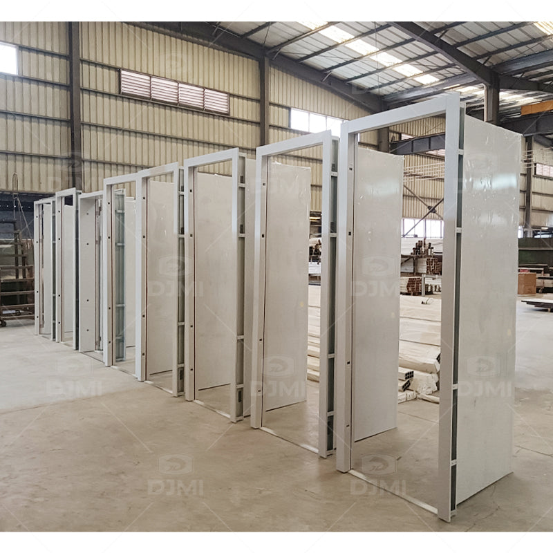 Certified Fire Rated Security Steel Door Building Exit Steel Door Fireproof Safety Steel Door for Hospital School Project