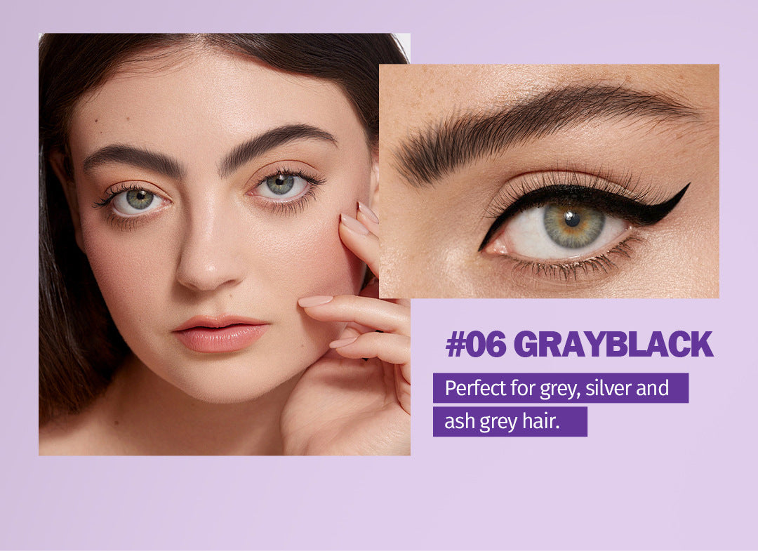 Hot-Selling Eyebrow Dye Cream Large Brush Head Eyebrow Hairline Multi-Use Smudge-Proof Makeup Press Wild Eyebrow Pencil