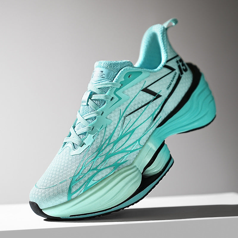 Foreign Trade Professional Marathon Training Sports Shoes Men's Trendy Shoes Couple's Casual Versatile Comfortable Cushioned Running Shoes