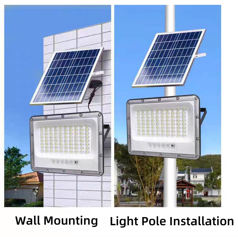 Solar Split Floodlight Outdoor Courtyard Lamp Garden Stadium Residential Area LED Street Light