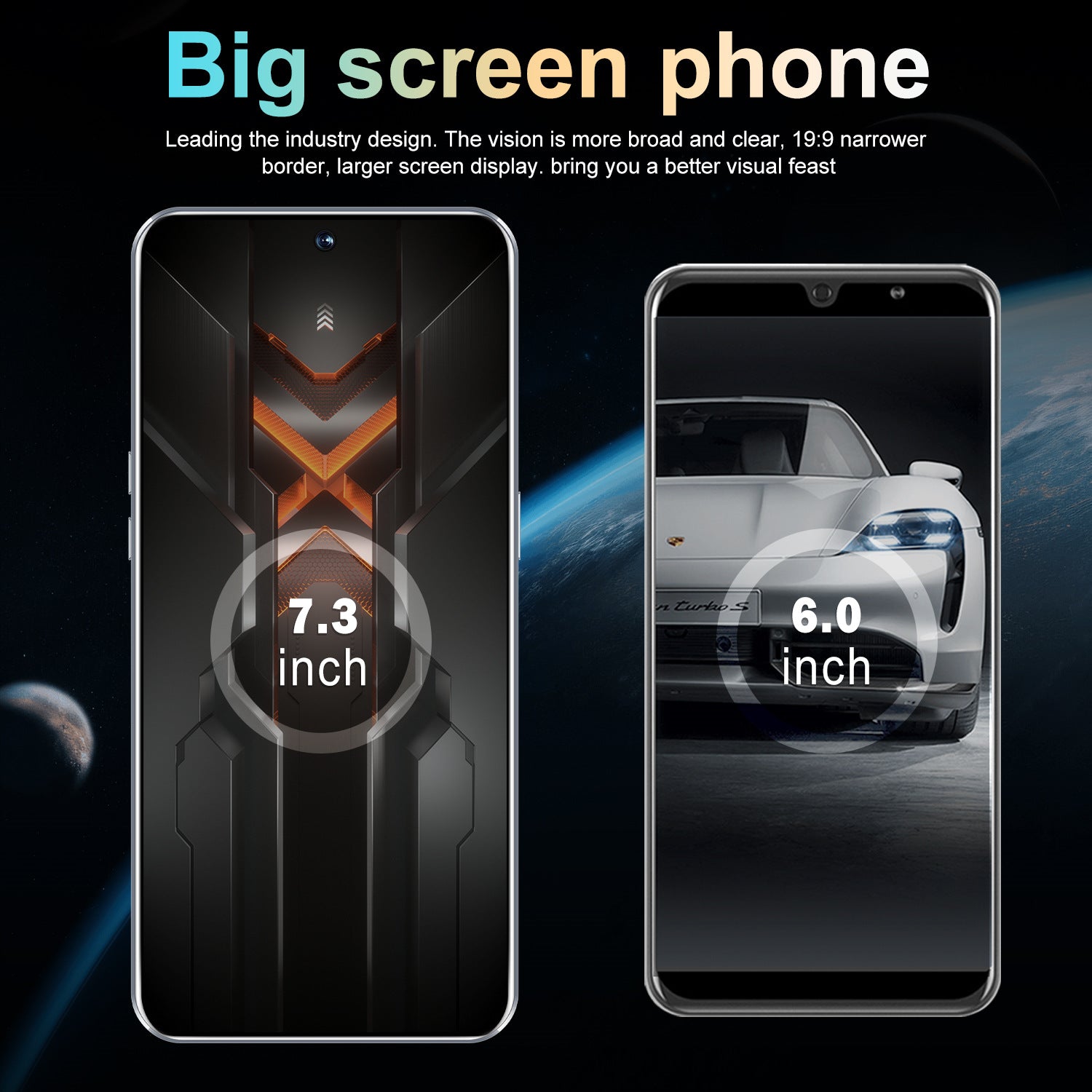 Platform Hot Sale GT20 Pro Intelligence5G Mobile Phone7.31-inch Screen Android16+1T Factory Price for Mobile Phones