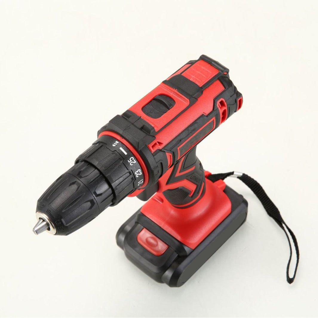 Rechargeable Electric Drill for Home Use, Electrician and Carpenter Lithium Drill, Portable Car Tool Box, Multifunctional Electric Screwdriver